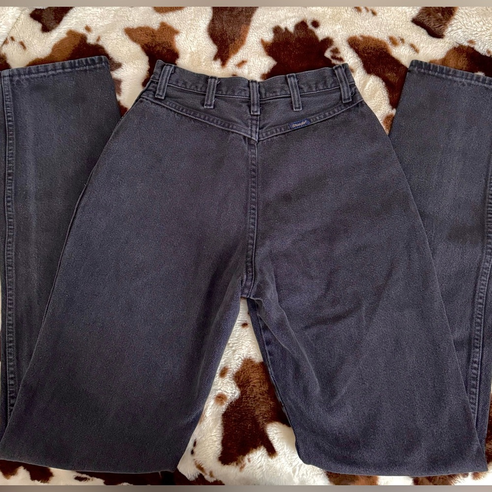 Black Wrangler Bareback Jeans